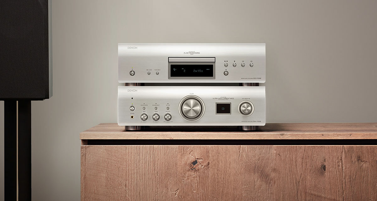 DENON DCD-1700NE CD/SACD player with Advanced AL32 Processing Plus